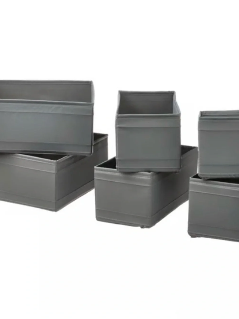 IKEA SKUBB Fabric Storage Box Organizer - Black